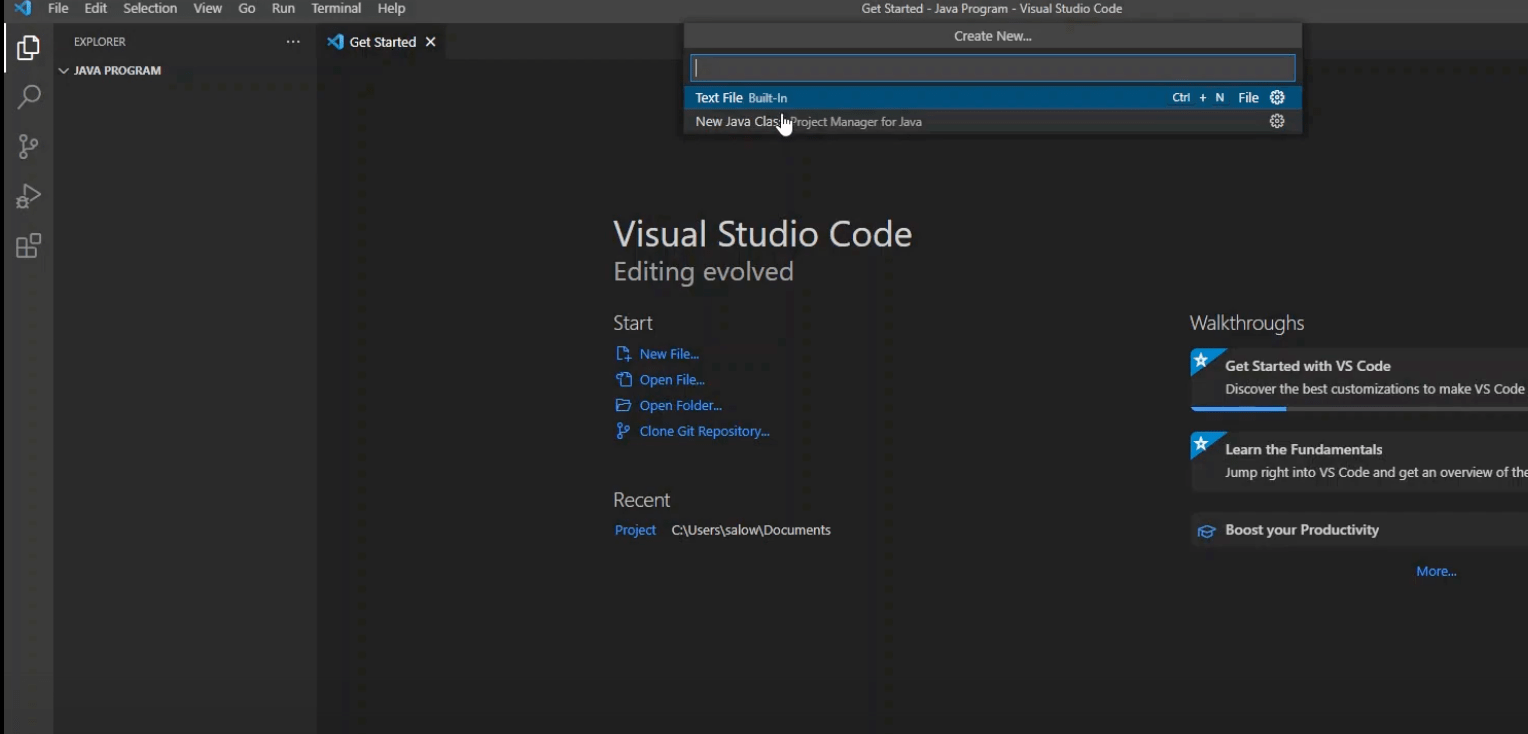 How to run JAVA using Visual Studio Code Salow Studios